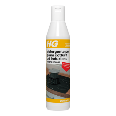 HG detergente ad azione intensa per piani cottura ad induzione HG detergente ad azione intensa per piani cottura ad induzione